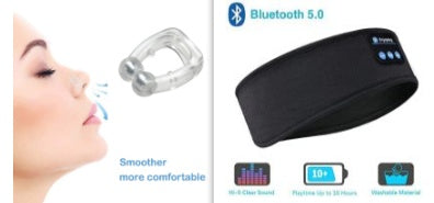 Sleep Headphones Headband – Bluetooth Eye Mask for Sleeping & Workout