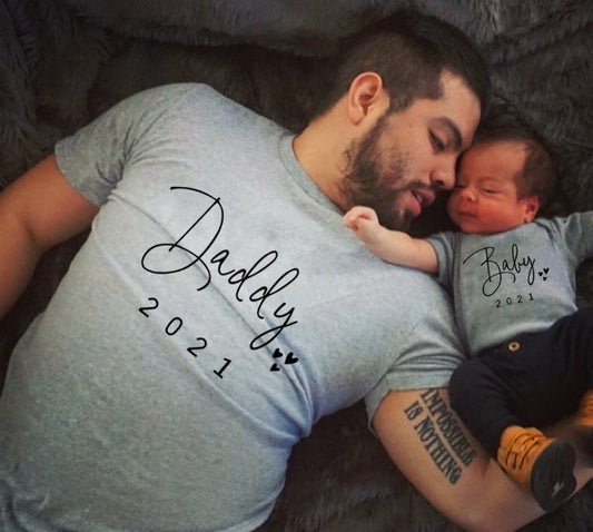 Matching Family Blouses – Letter Print Pullover Tee