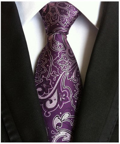 Men S Tie 8cm Business Gentleman British Formal Wear