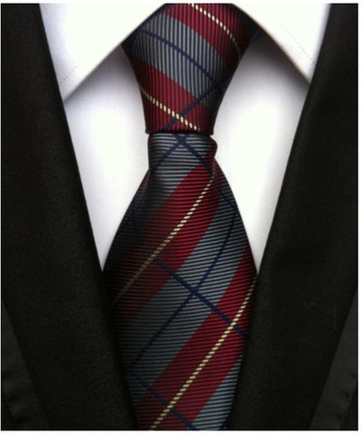 Men S Tie 8cm Business Gentleman British Formal Wear
