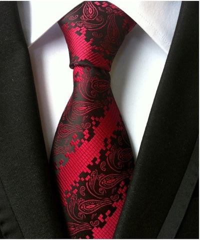 Men S Tie 8cm Business Gentleman British Formal Wear