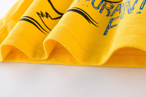 Korean Style Summer T-Shirt for Boys – Short-Sleeved Kidswear