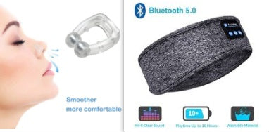 Sleep Headphones Headband – Bluetooth Eye Mask for Sleeping & Workout