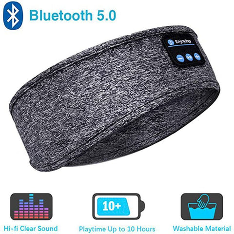 Sleep Headphones Headband – Bluetooth Eye Mask for Sleeping & Workout